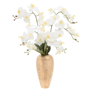 Orchidée artificielle Naoko H.75cm doré