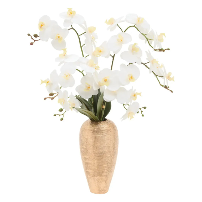 Orchidée artificielle Naoko H.75cm doré