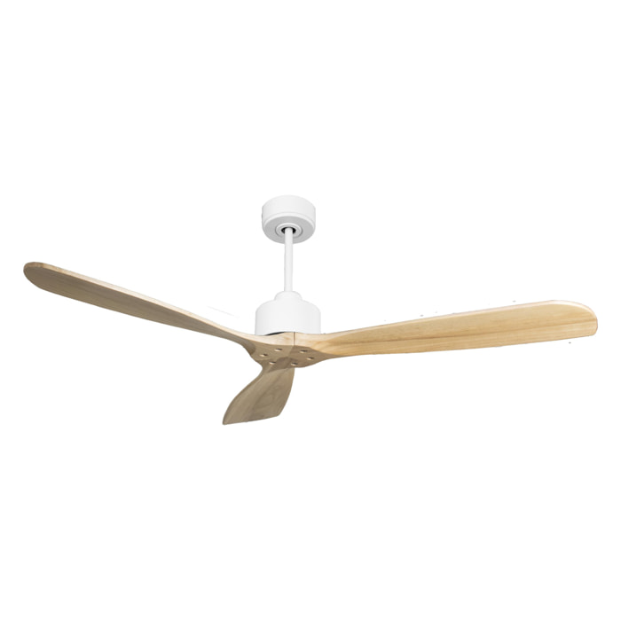 Ventilador de techo Reversible Termostato Wifi Motor DC Techos Inclinados Mando a Distancia Hypersilence Memoria FullWood FolegandrosD166C0364918 PURLINE