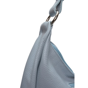 Borsa a tracolla Anna Luchini Turchese