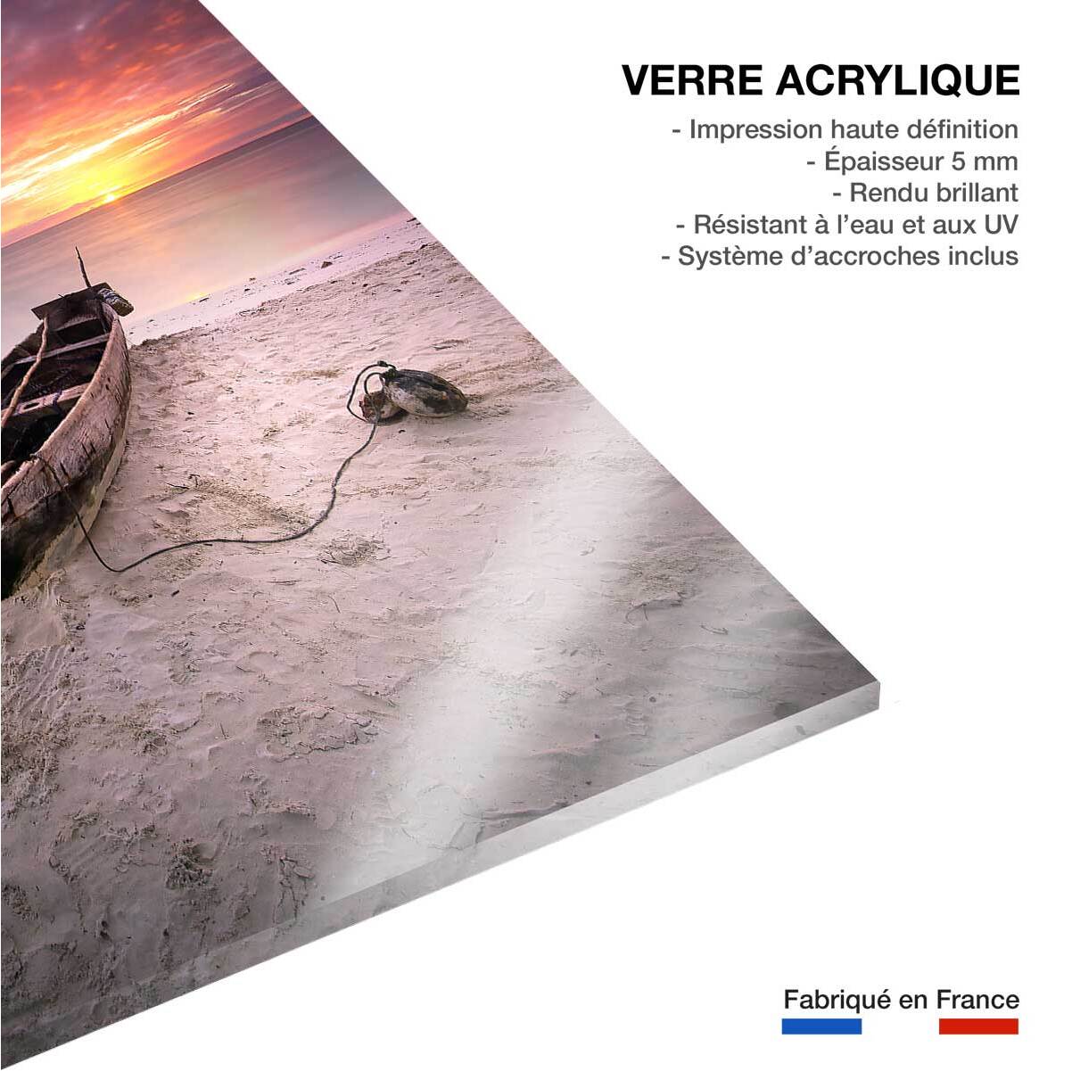 Tableau zanzibar sunset Tableau plexiglas