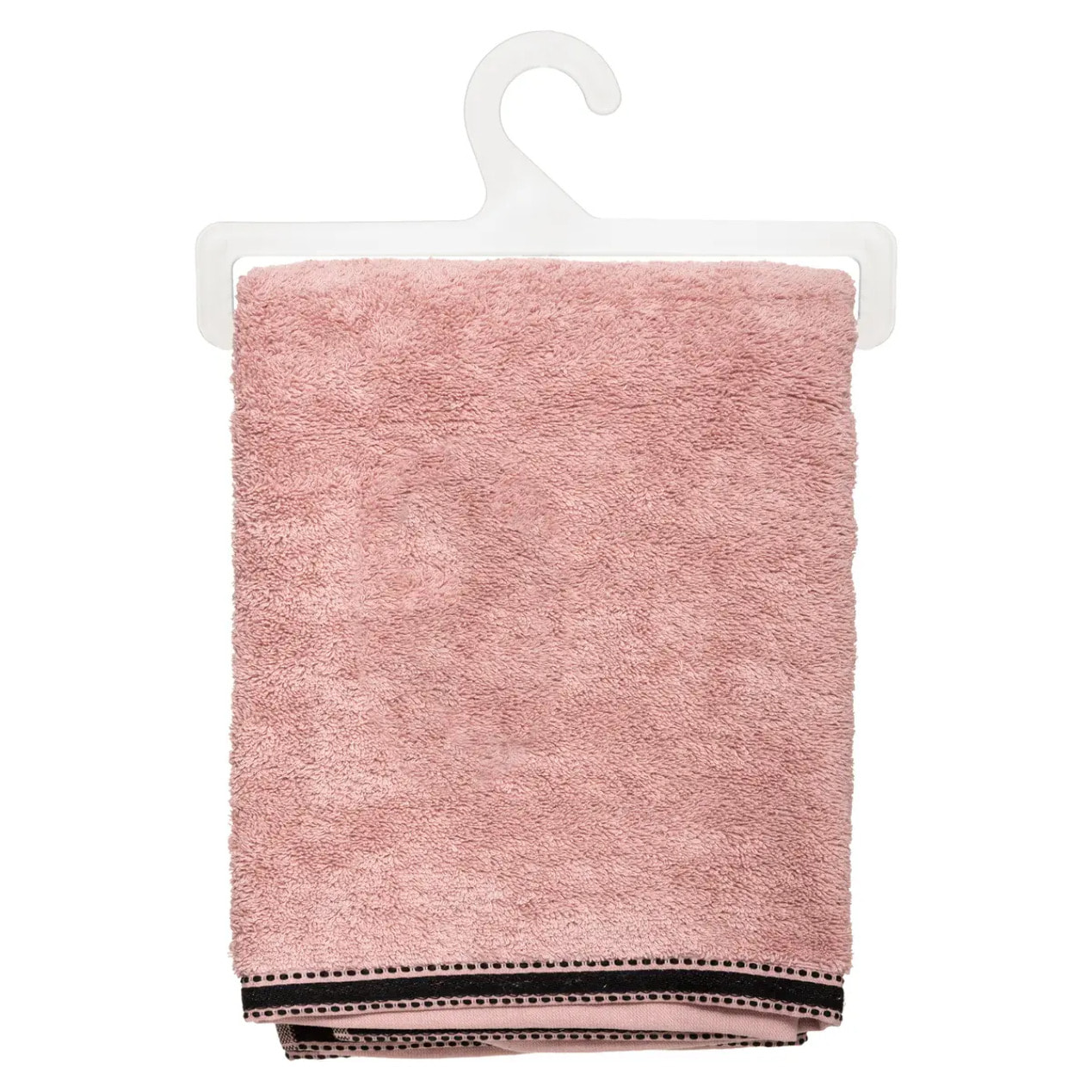 Drap de bain "Joia" - coton 550 gr/m² - rose 100x150 cm