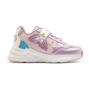 Zapatillas Sirena Rosa Con Luces