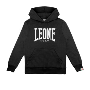 Felpe invernale da bambino con cappuccio pull on Leone 1947 Basic