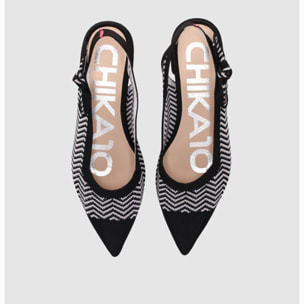 Zapatos de Tejido - Multicolor - Tacón: 3 cm