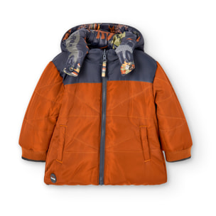 Parka reversible de bebé niño