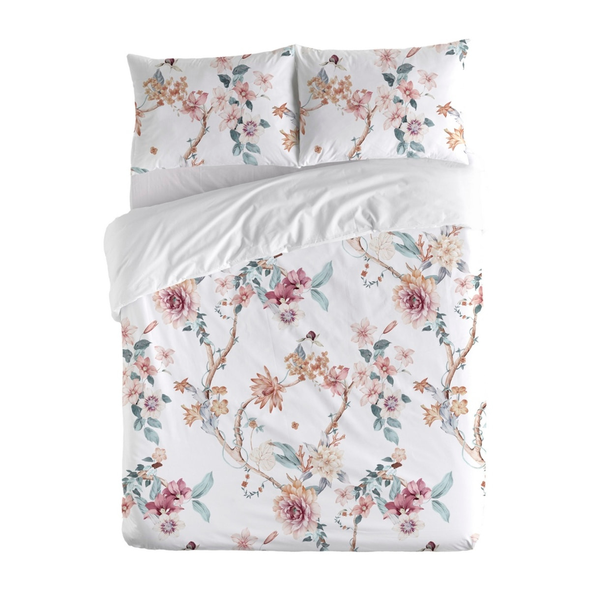 Funda nórdica saori blanco