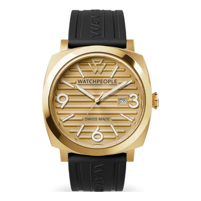 Reloj Watchpeople 700993 Mujer Analogico Cuarzo con Correa de Silicona