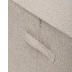 Panier à linge "Colorama" beige 74L