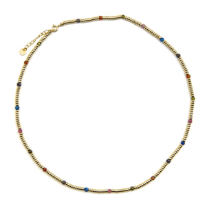 Collar Deli acabado oro amarillo 18k