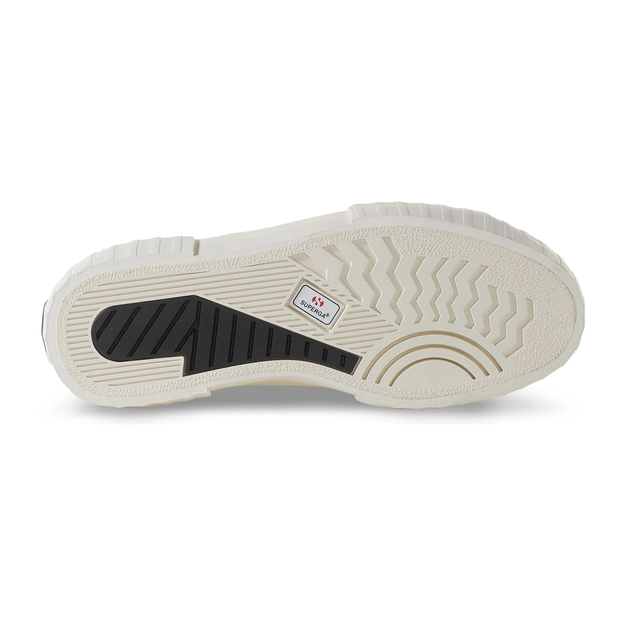 Superga - Sneakers Donna Nero - 2631 STRIPE PLATFORM VEGAN MATERIAL