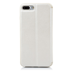 DAM CUSTODIA A LIBRO CON CHIUSURA MAGNETICA A FINESTRA Iphone 7 Plus/ Iphone 8 Plus 7x1x14 Cm. Colore bianco