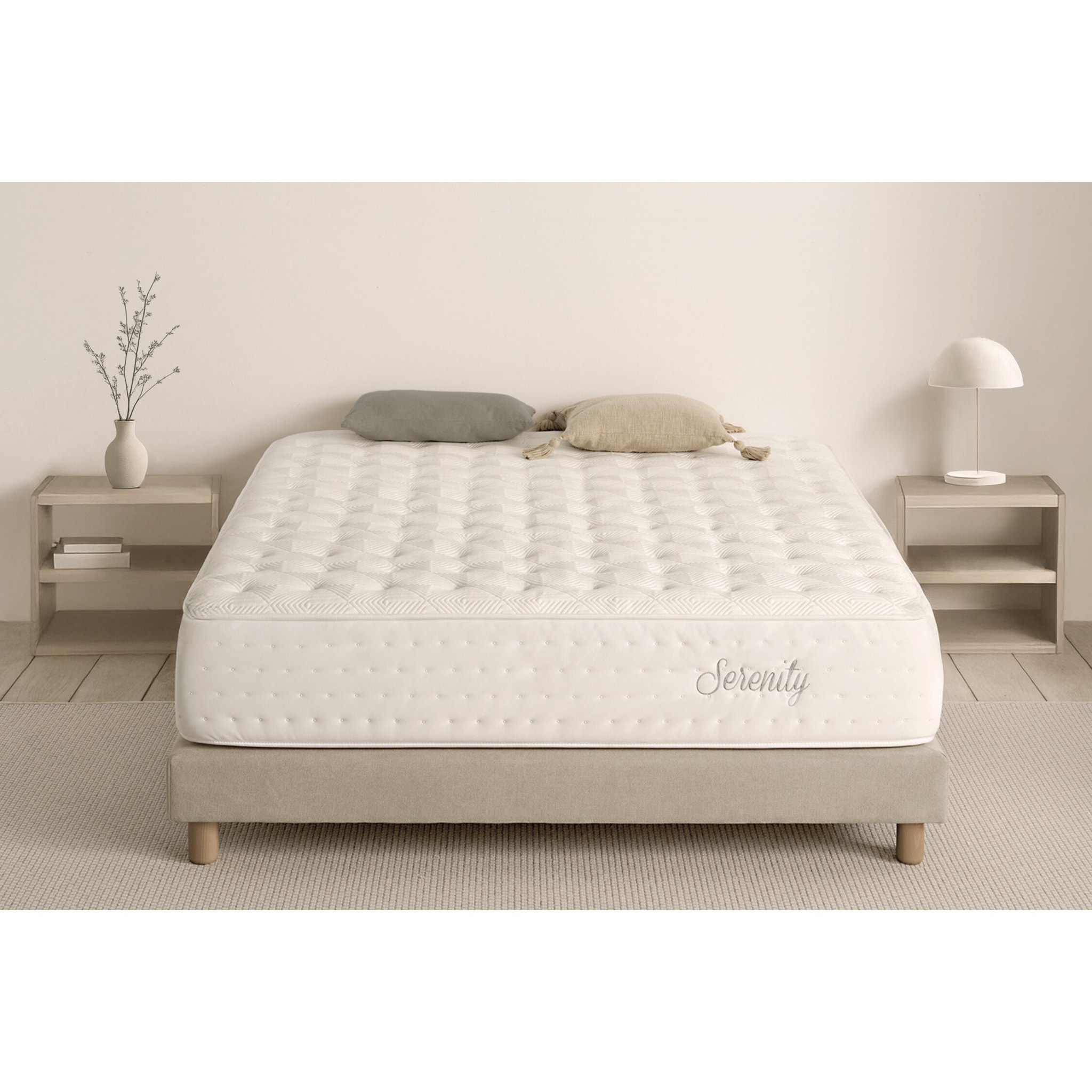 Matelas Ressorts Ensachés Serenity 30 cm, 1 place - Moonia