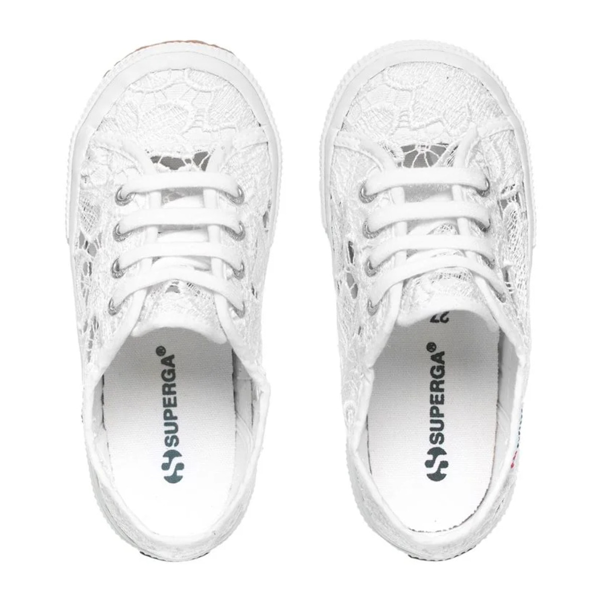 Le Superga Bambina Bianco 2750-MACRAMEJ