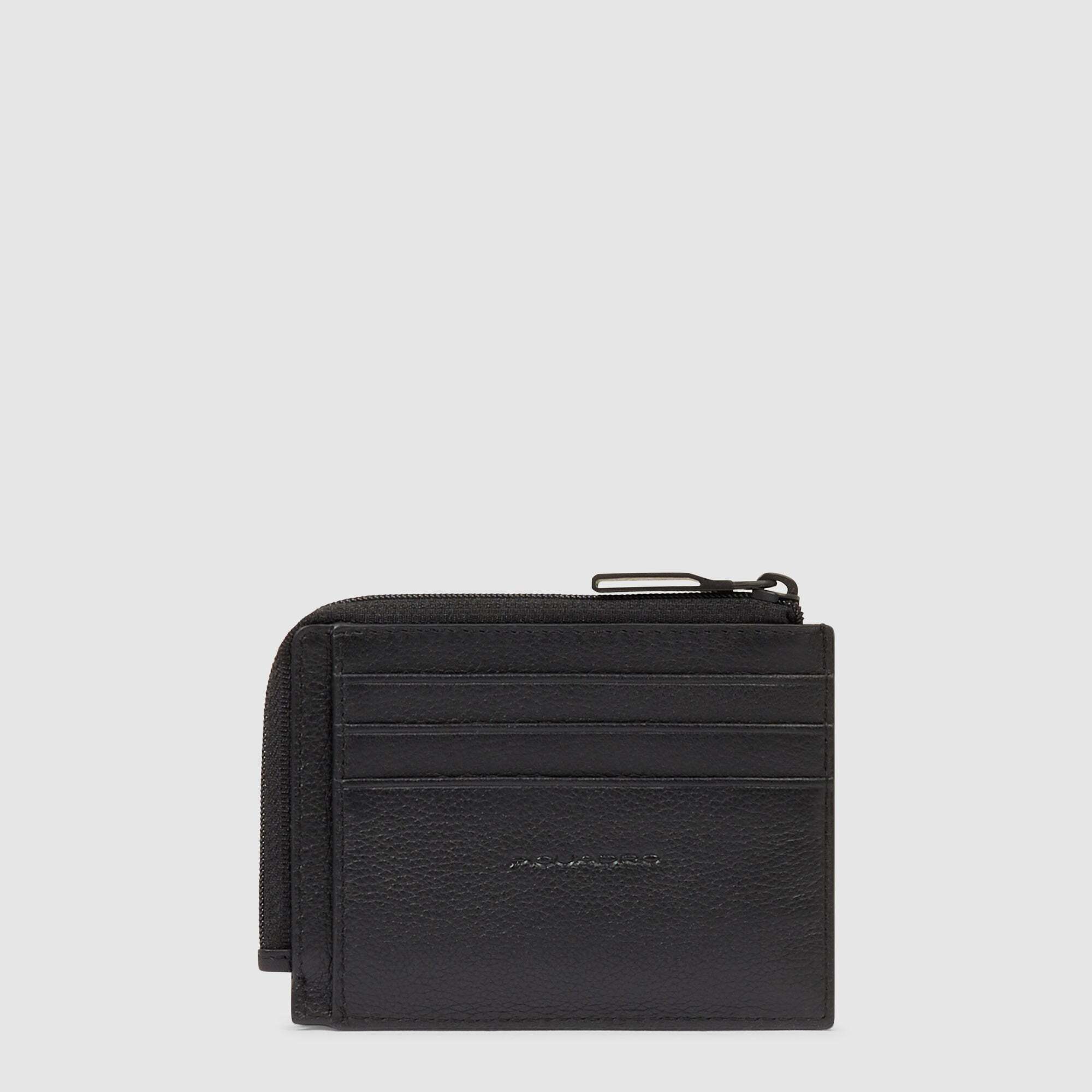 Piquadro Portamonete con porta documenti e carte di credito