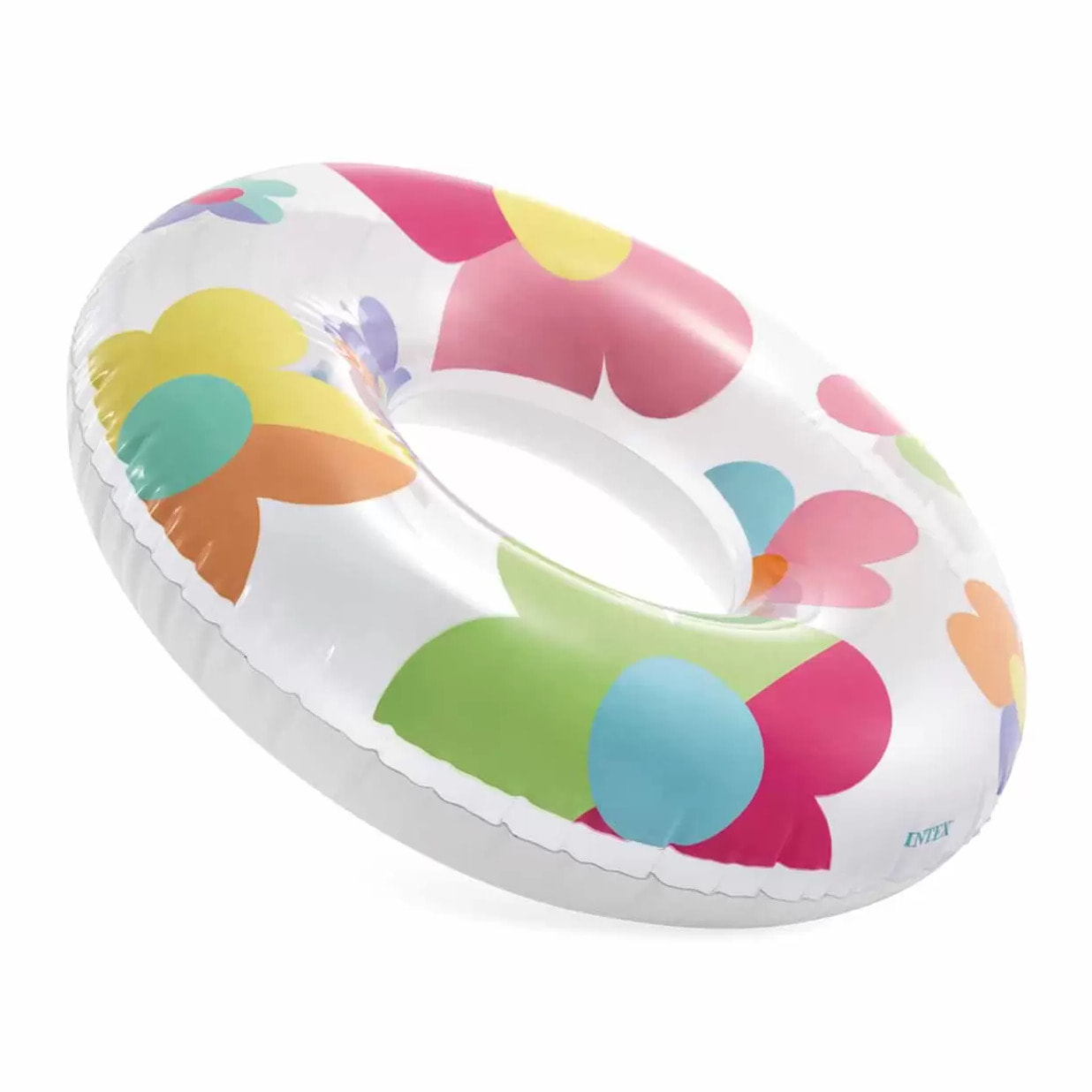 Intex 59259NP - Ciambelle Salvagenti Gonfiabili Assortiti, Cuori Fiori o Arcobaleno, 81 cm, 1 Pezzo