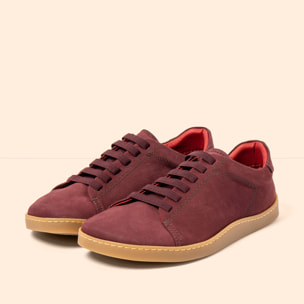 Zapatos N5910L NOBUCK BURDEOS / ORIGEN color Burdeos