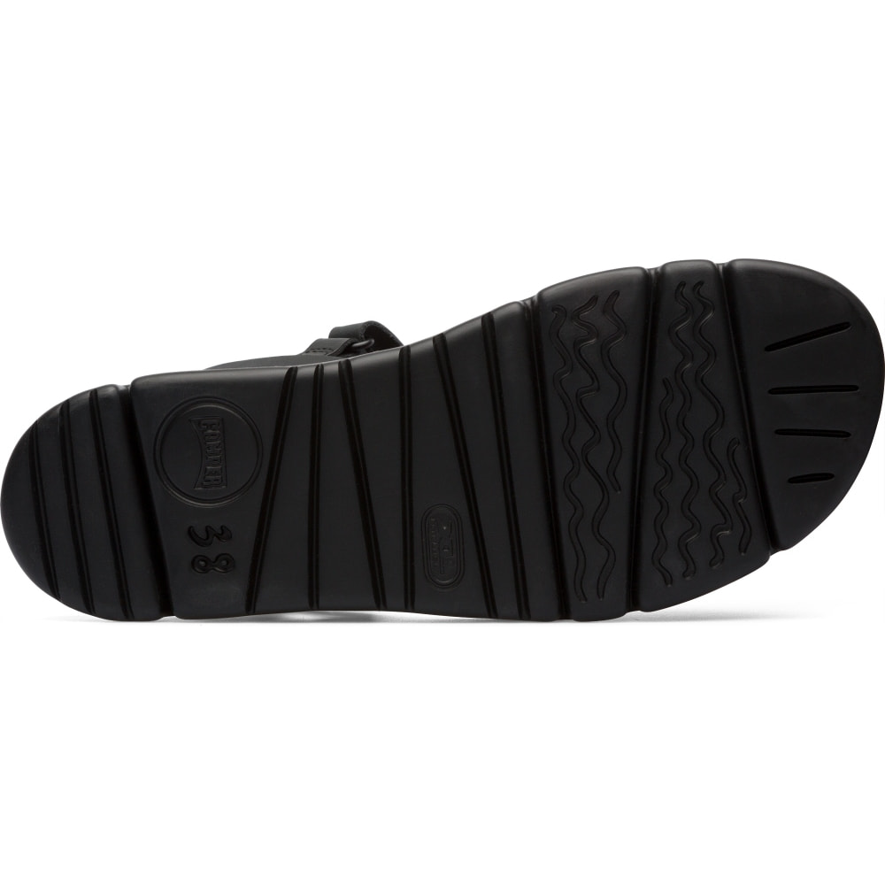 Camper Sandalias Mujer Oruga Negro