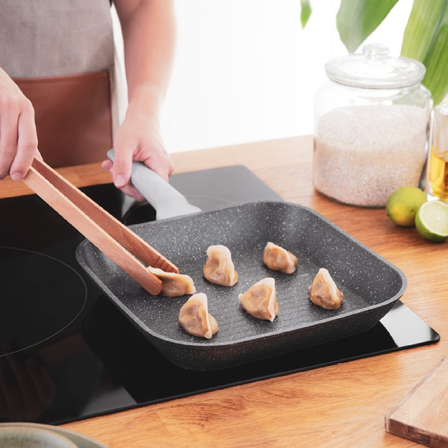 Cecotec Grill Grill Polka Exclusive 28 Grill Wood&Rock