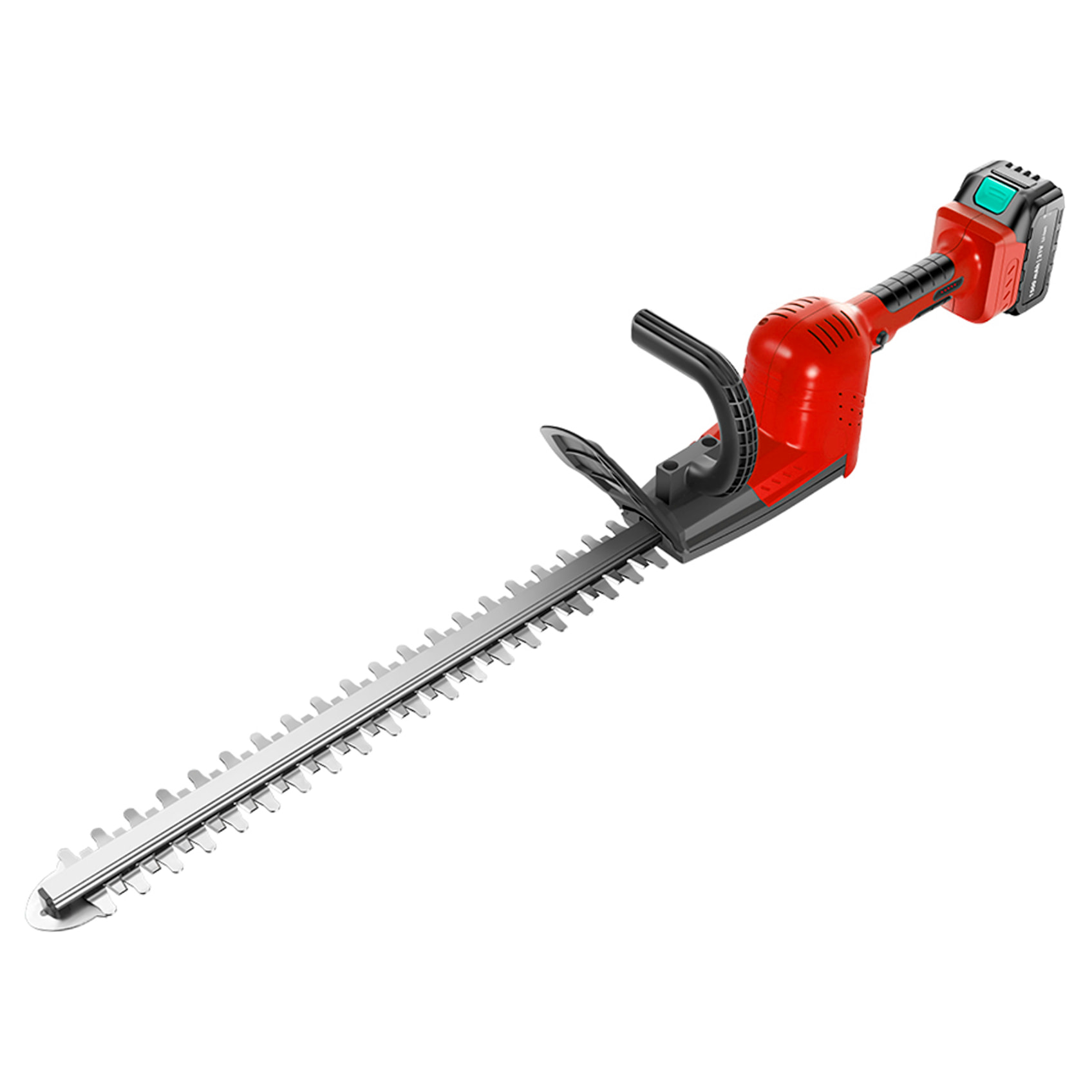 Recortadora de setos eléctrica 21V con 3000 rpm, 400W y DOBLE BATERIA 20000mAh.