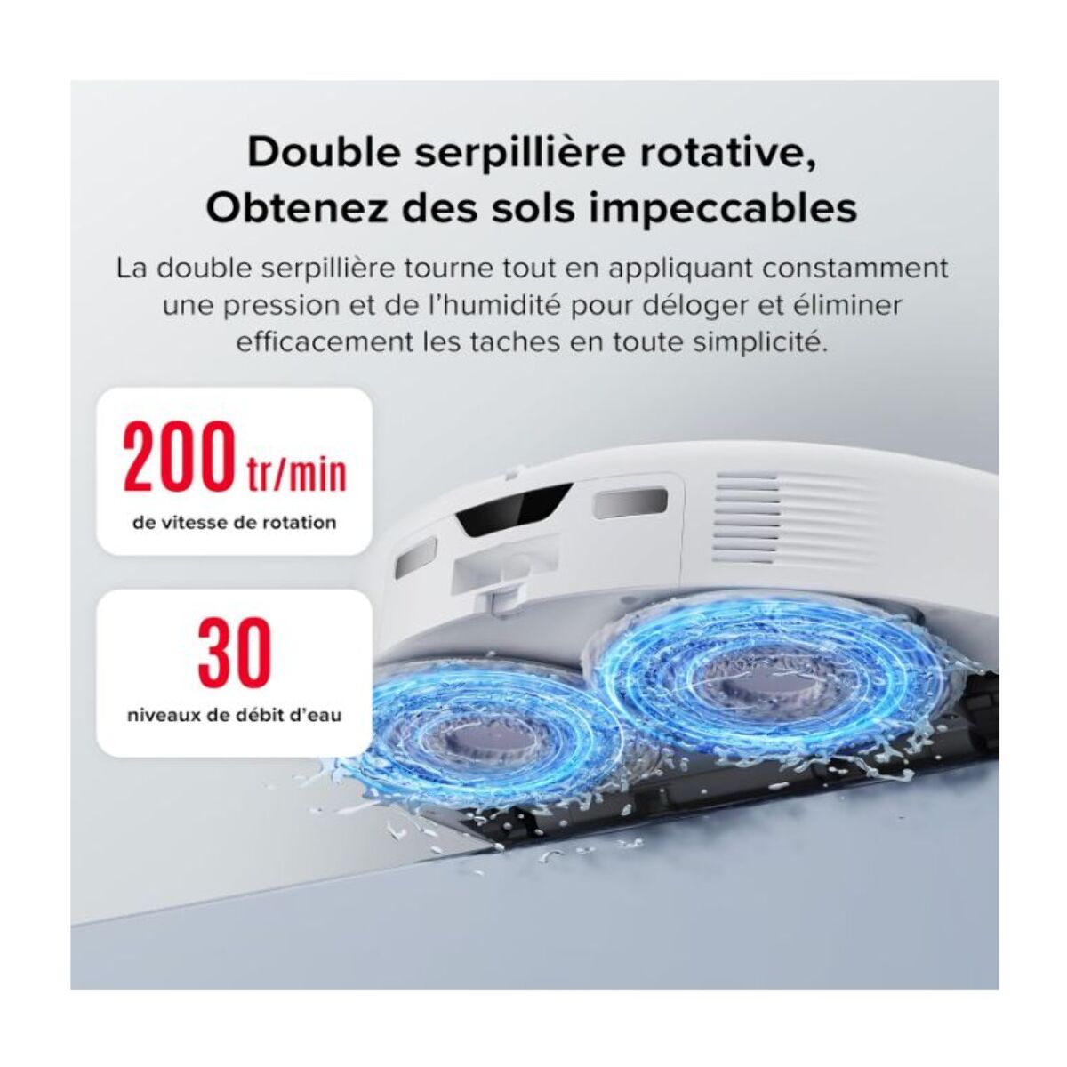 Aspirateur robot ROBOROCK Qrevo Curv