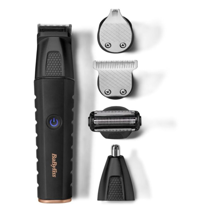 Tondeuse multi usages BABYLISS Black Lithium MT814E 11 en 1