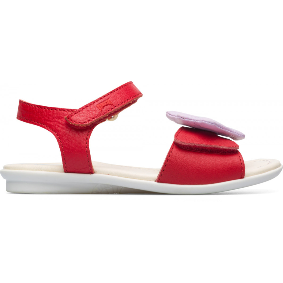 CAMPER Right - Sandalias Niña Rojo