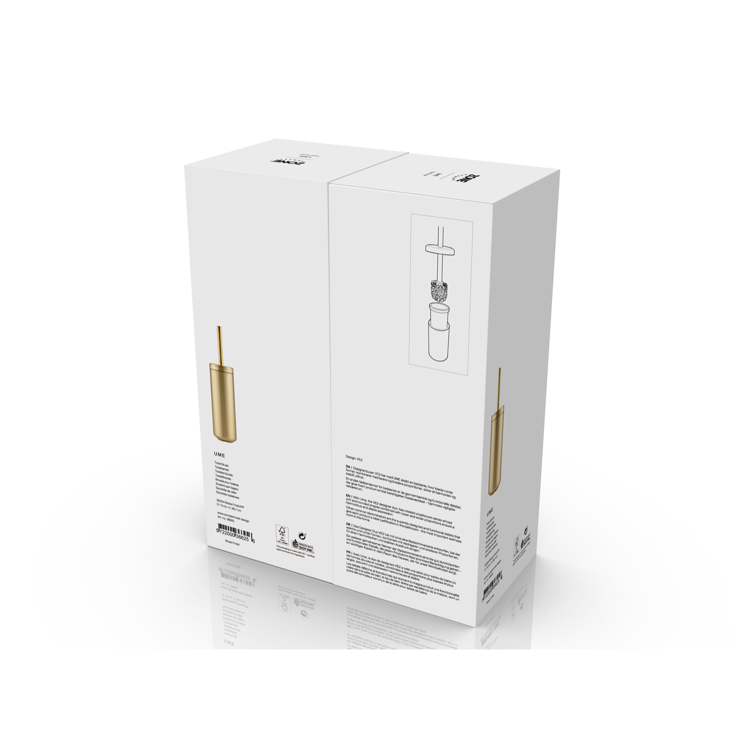 Brosse de toilette Ume