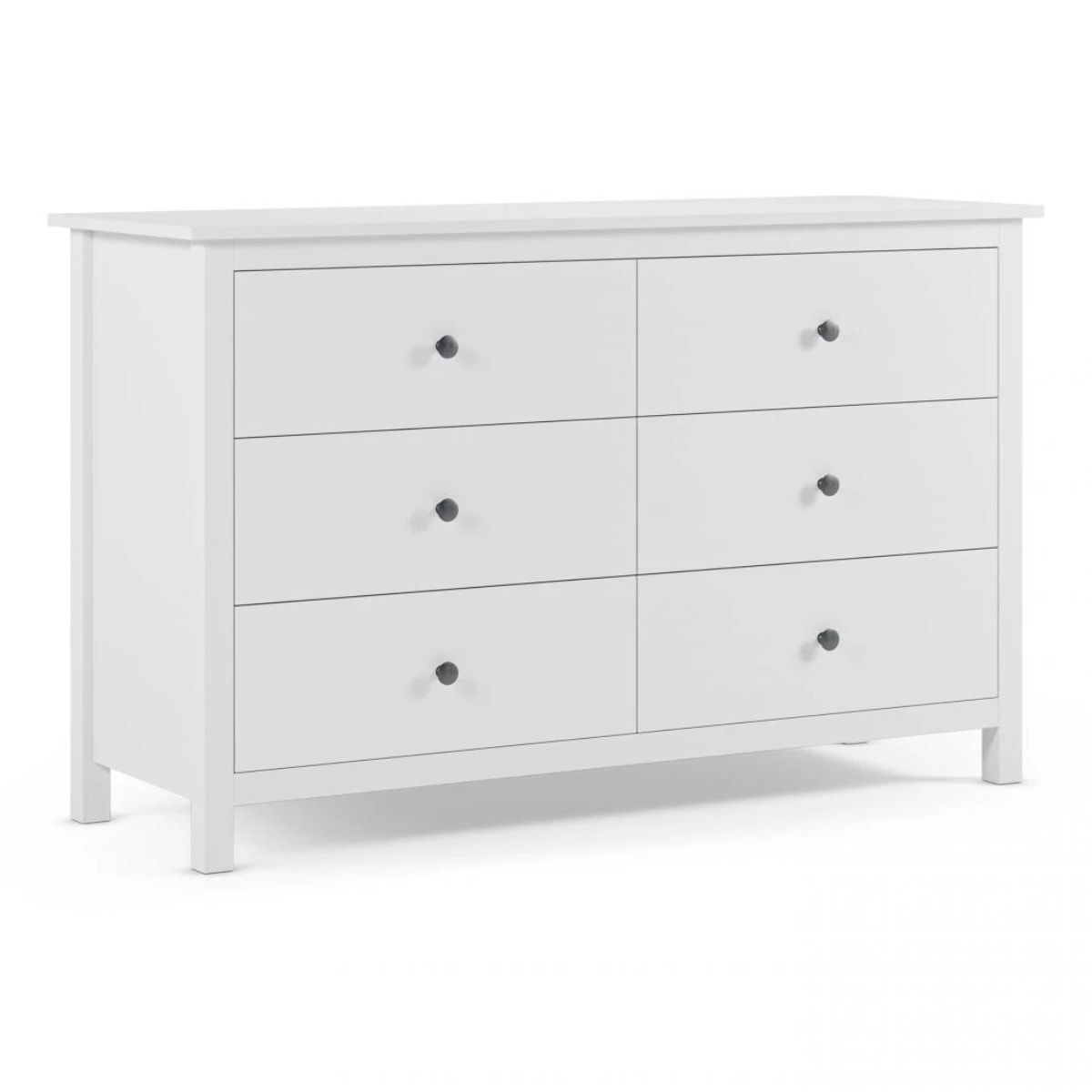 Cómoda Bay 6 cajones Blanco