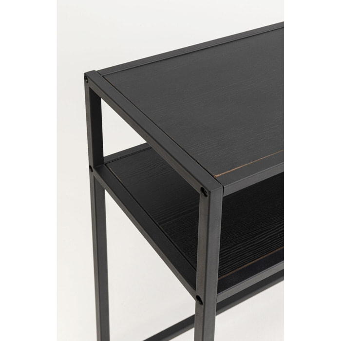 Console Loftie 80x80cm noire Kare Design