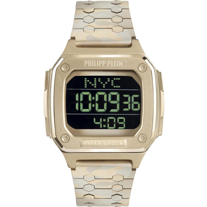 Reloj Philipp Plein PWHAA1021 Unisex Digital Cuarzo con Correa de Acero inoxidable