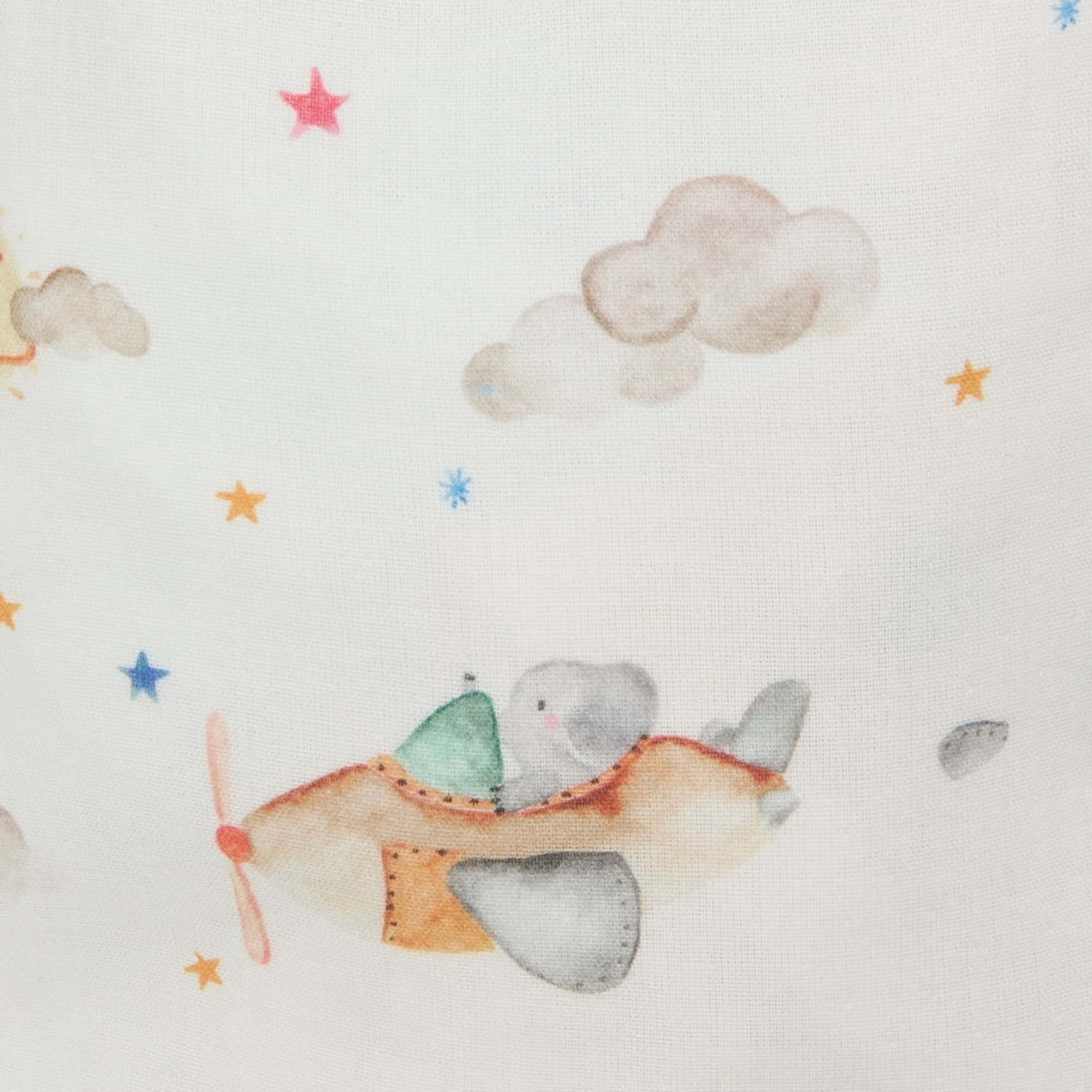 Bolsa de merienda elefantes voladores

 Sielu color blanco Algodón