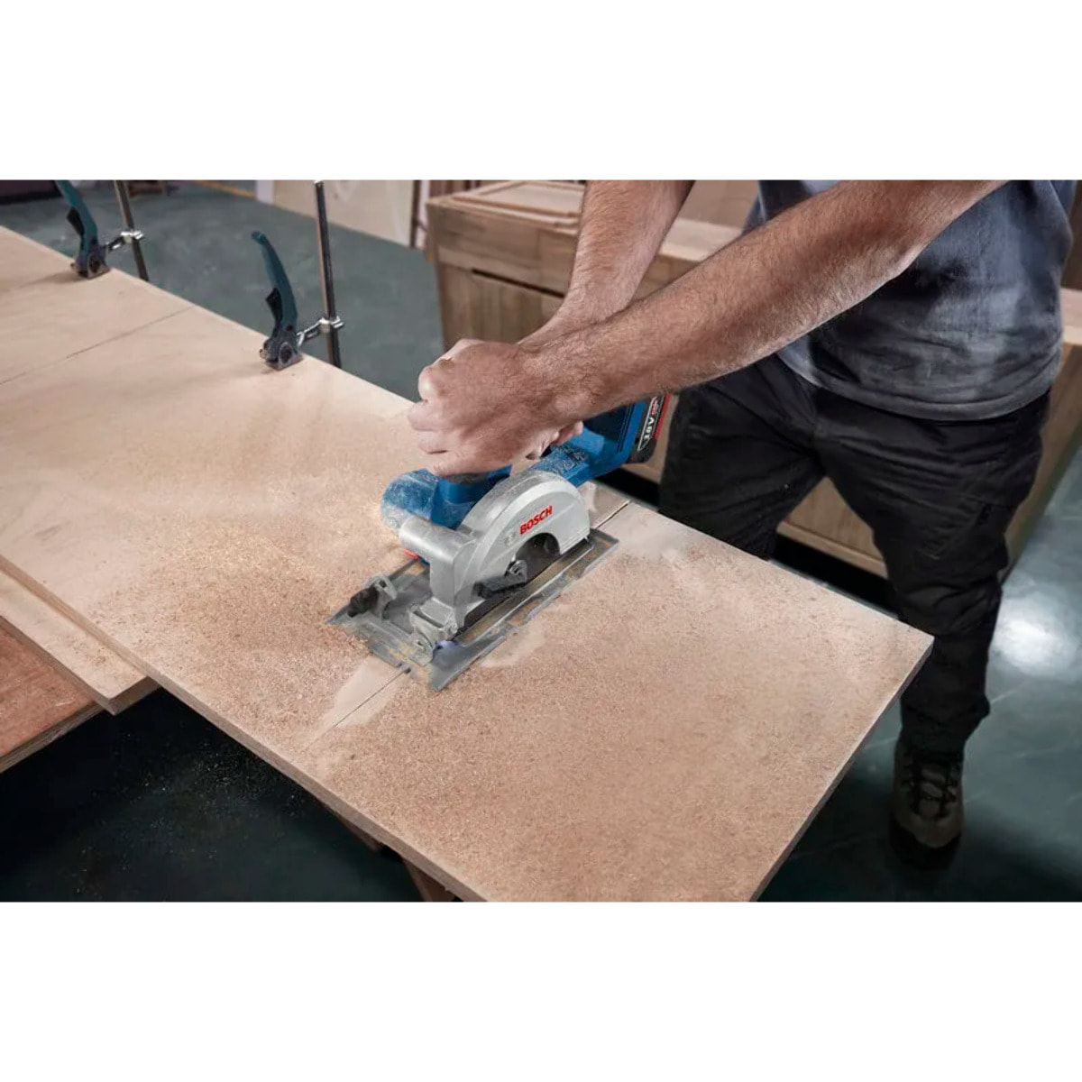 Scie circulaire sans fil GKS 18V-51 Professional - BOSCH - 06019M3120