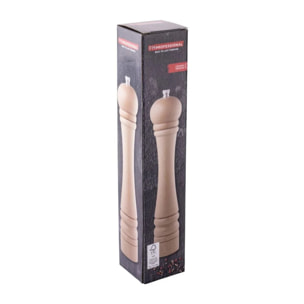 Moulin à poivre manuel couleur bois 32 cm FM Professional Divers