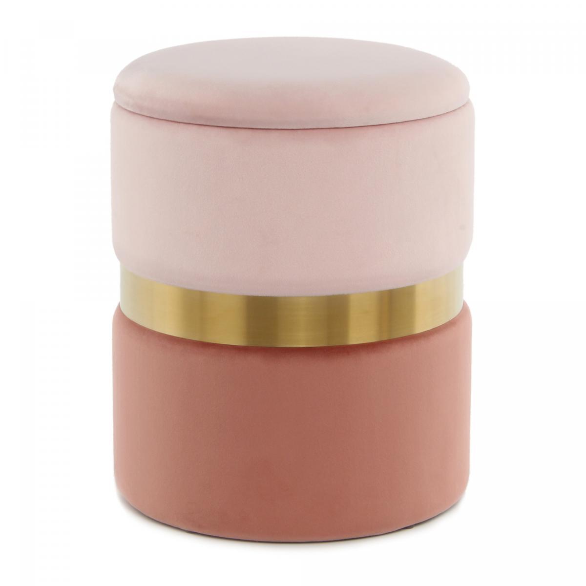 Lot de 2 tabourets DUPI Partiellement fabriqué à la main