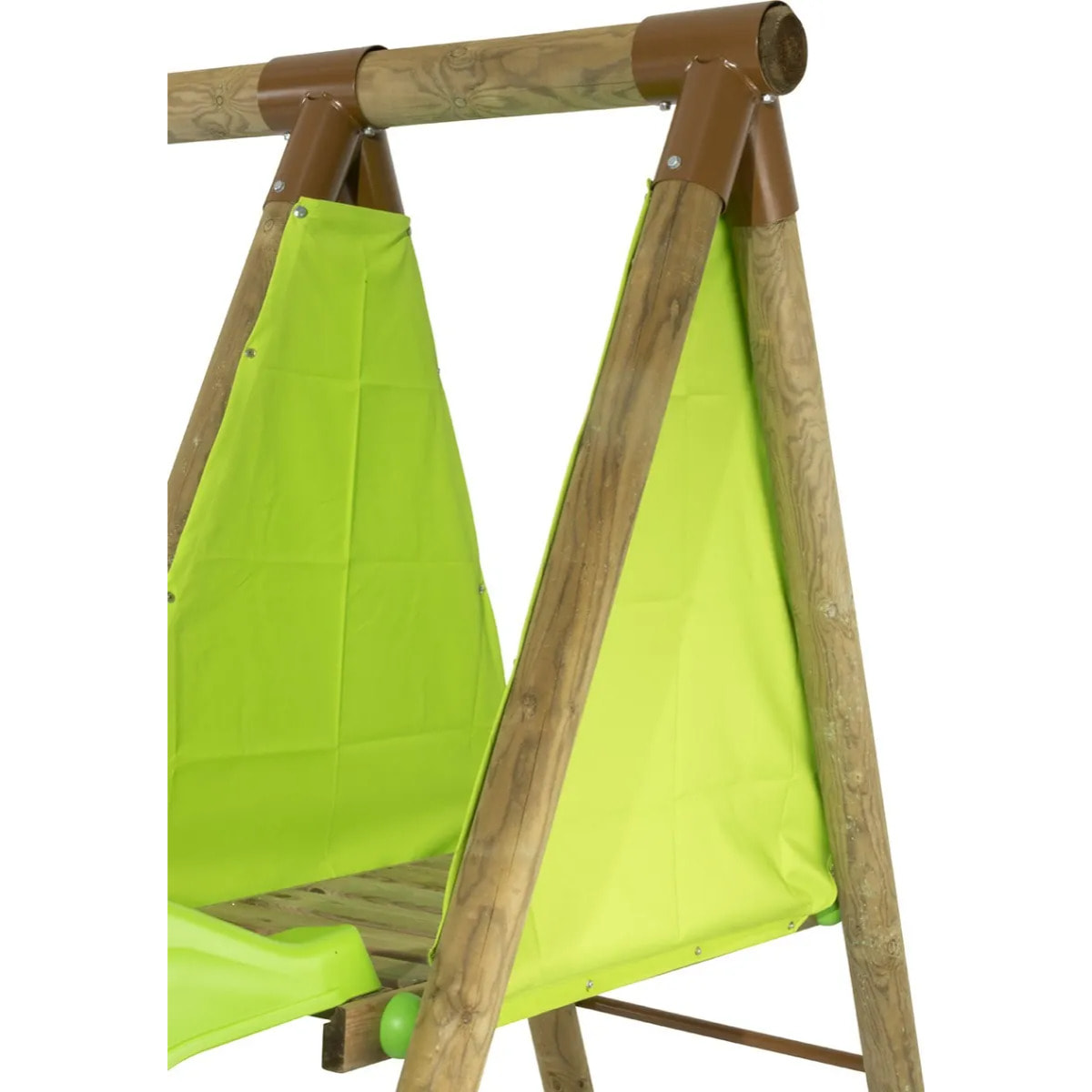 Balançoire en bois 2,30 m Topwood LUMI - 4 enfants