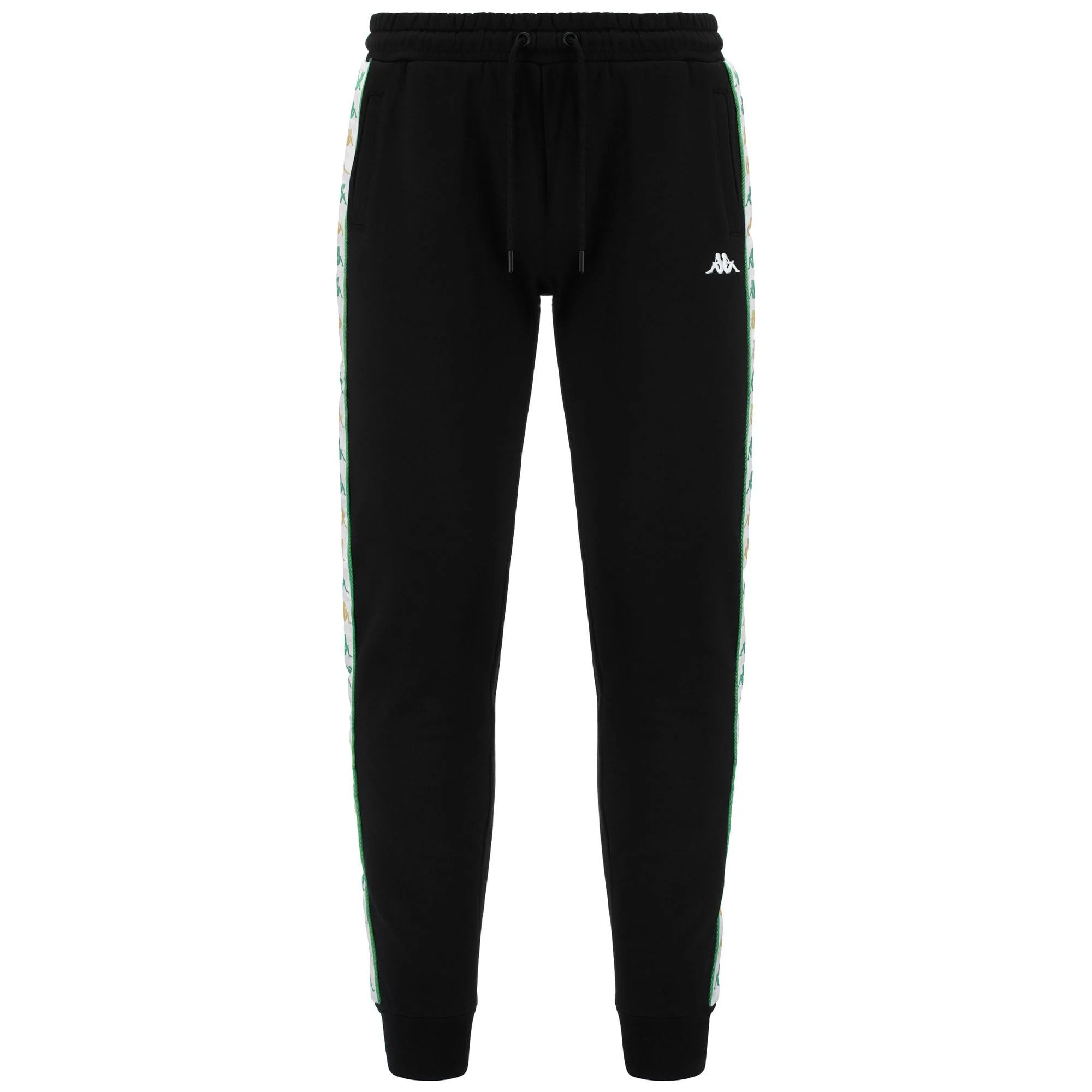 Kappa Pantaloni SPORT TROUSERS 222 BANDA ALANZI 2 Nero