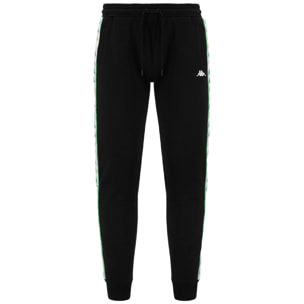 Kappa Pantaloni SPORT TROUSERS 222 BANDA ALANZI 2 Nero