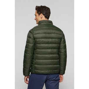 Giacca ultraleggera Chase verde scuro con toppa Rigby Go