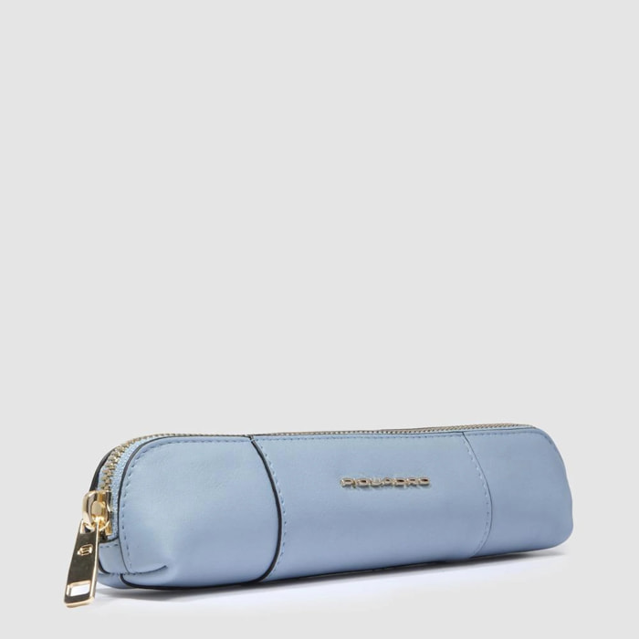 Piquadro Astuccio portapenne in pelle piccolo