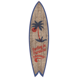 Planche de surf décorative paradise Tableau alu Dibond