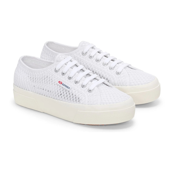 Scarpe da donna Superga Bianco 2740 Mesh