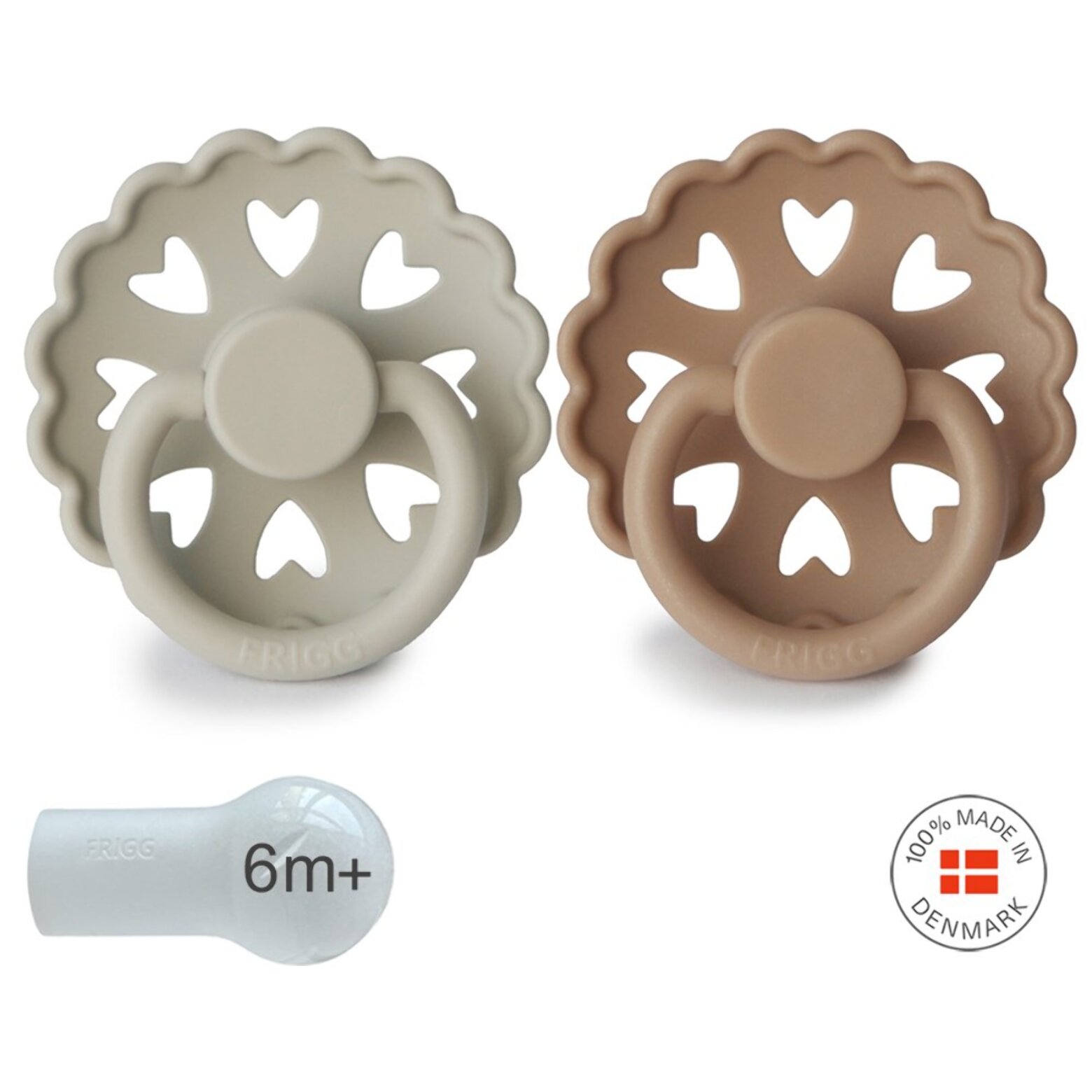 Frigg Pack 2 Chupetes Block Silicona Fairytale