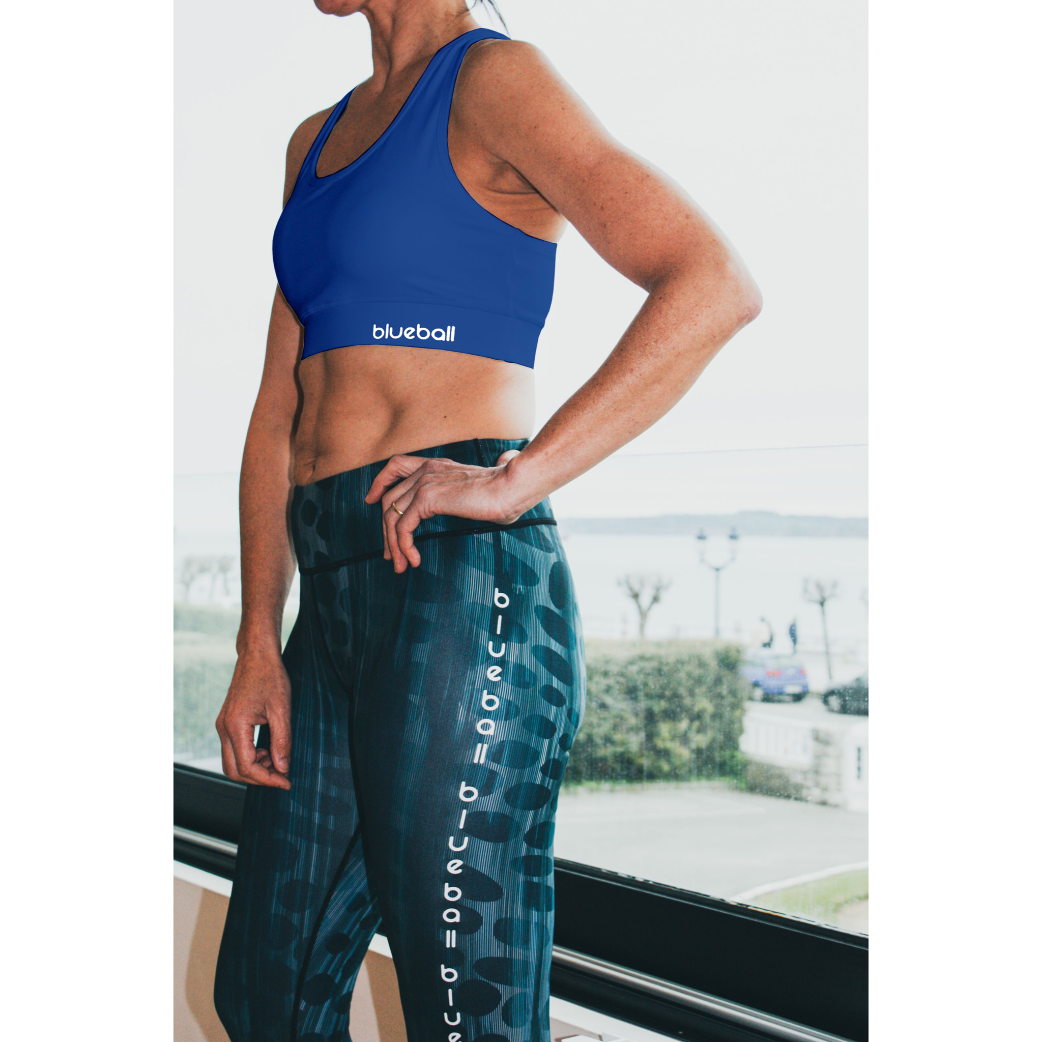 Sujetador deportivo slim para mujer BLUEBALL Liria - Azul