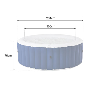 Spa gonflable rond Ø204cm LITE - 6 places