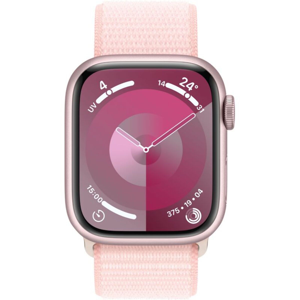 Montre connectée APPLE WATCH Serie 9 Cellular 41mm Aluminium/Rose Loop