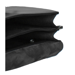 Borsa a tracolla da donna Made in Italy - Modello Valoria - 100% pelle - 24.0 x 15.0 x 7.0 cm