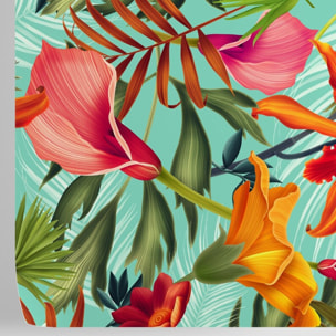 Carta da Parati Giungla Balinese Colorata