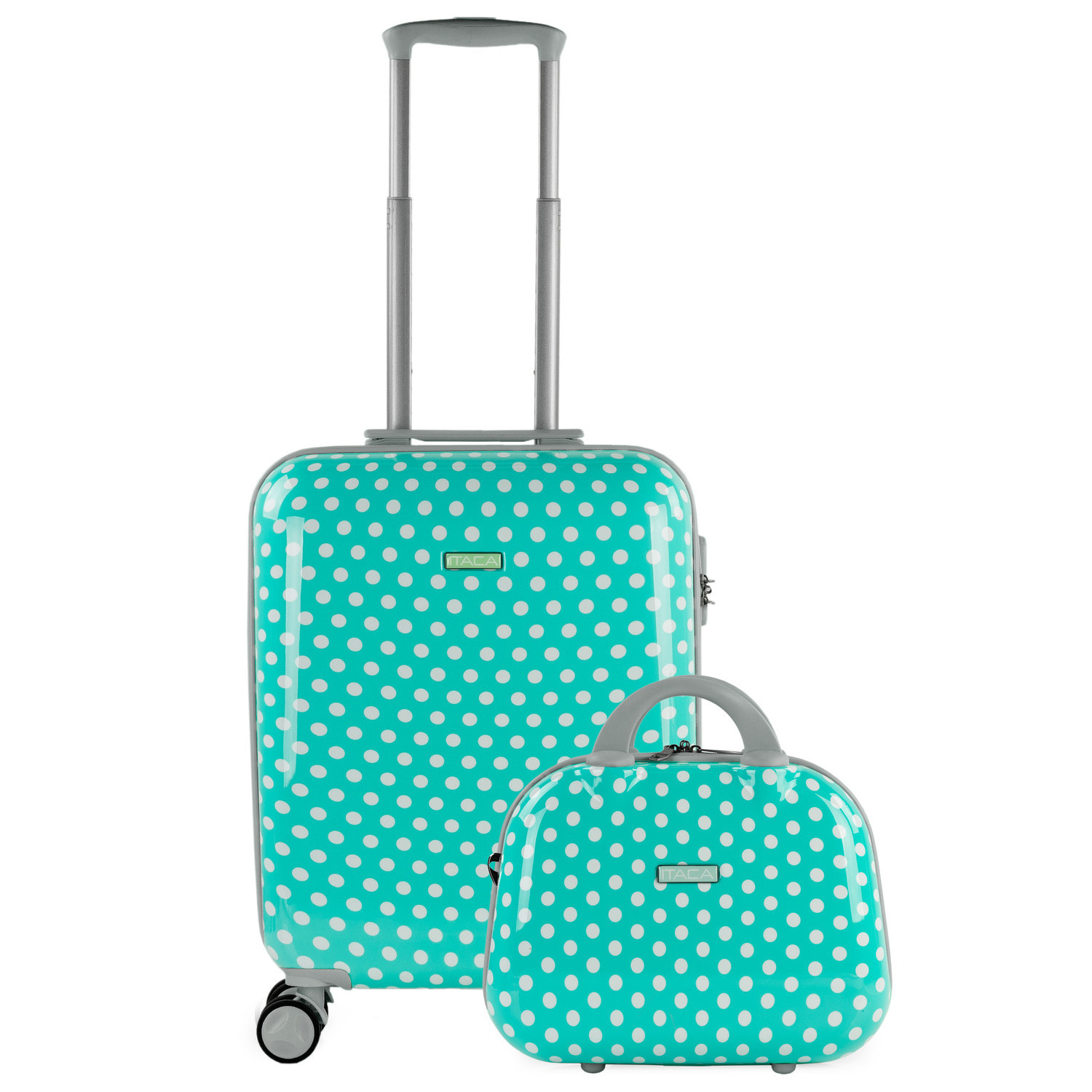 Juego Maleta De Viaje Infantil Juvenil Pequeña Con Neceser Viaje Rígido. Cabina Avión Rígida Y Ligera Con 4 Ruedas Para Niña Niño. Equipaje De Mano 55X40x20 702450B