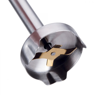 Batidora de mano JATA BT185 de 1000 W. 4 cuchillas. Regulador de velocidad. Incluye vaso medidor